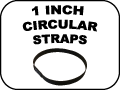 1 inch circular straps