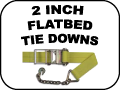 2 INCH FLATBED TIE DOWNS