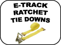 E-TRACK RATCHET TIE DOWNS