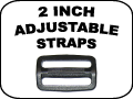 2 inch adjustable straps