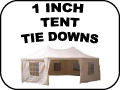 1 INCH TENT TIE-DOWNS