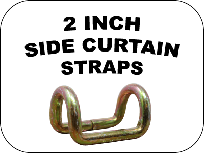 2 inch side curtain trailer straps