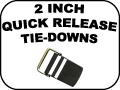 2 INCH QUICK RELEASE TIE-DOWNS