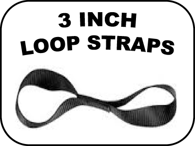 3 inch loop straps