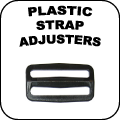 plastic strap adjusters
