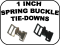 1 inch spring buckle tie-Downs