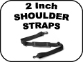 2 inch shoulder straps