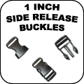 1 inch side release buckles