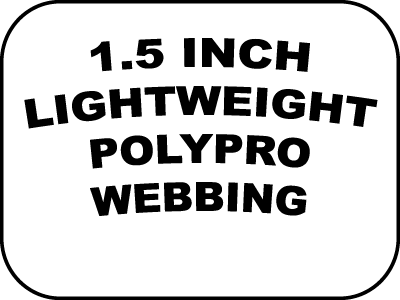 1.5 inch lightweight polypropylene