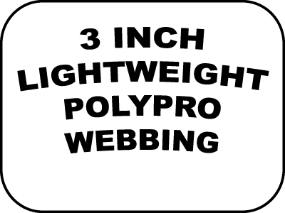 3 inch lightweight polypropylene