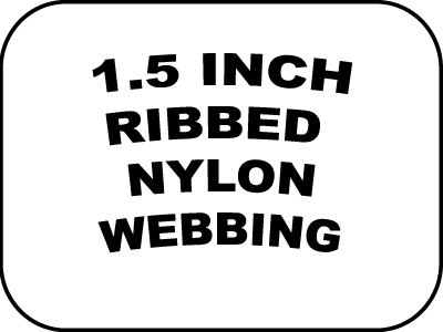 1.5 INCH RIBBED NYLON