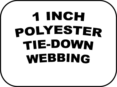 1 inch polyester webbing
