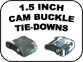 1.5 INCH CAM BUCKLE TIE DOWNS