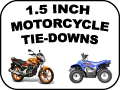 1.5 inch motorcycle tie downs