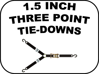 1.5 Inch Three Point Tie-Downs