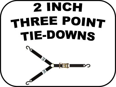 2 Inch Three Point Tie-Downs