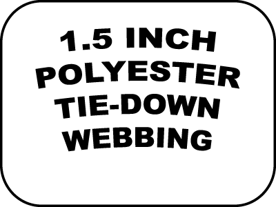 1.5 inch polyester