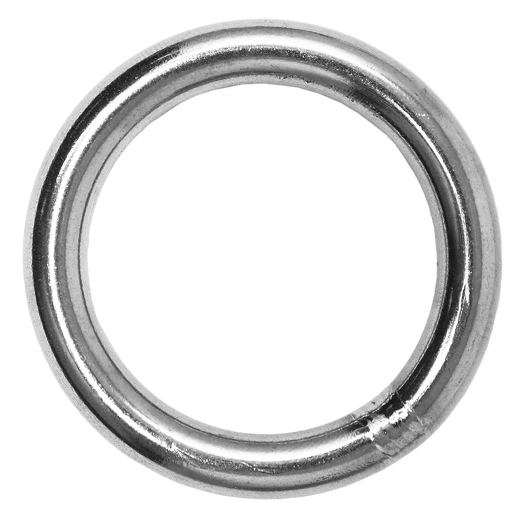 80 PCS O Ring Metal O Ring Inner Diameter 17 Mm,metal O-rings Welded High  Quality,keyring Buckle Purse Hardware for Garments Belts Straps 